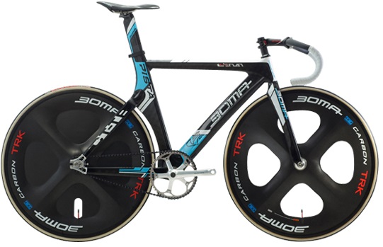 Boma TT L'eclat 2014 blue track