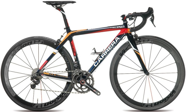 Carrera Veleno RN campy super record 2014 orange black