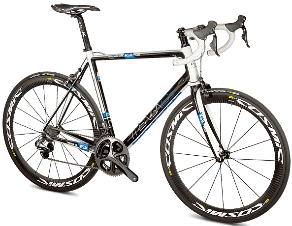 KSR-9.9- 2014 dura blue white black Trenga De