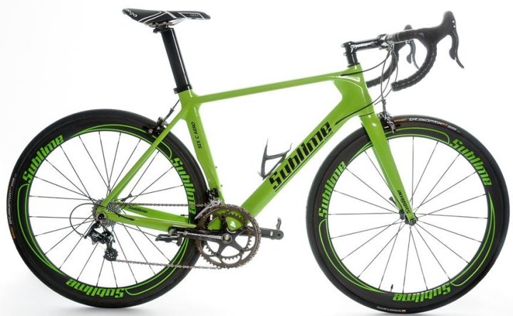 Sublime Six C Aero 2014 lime ultegra