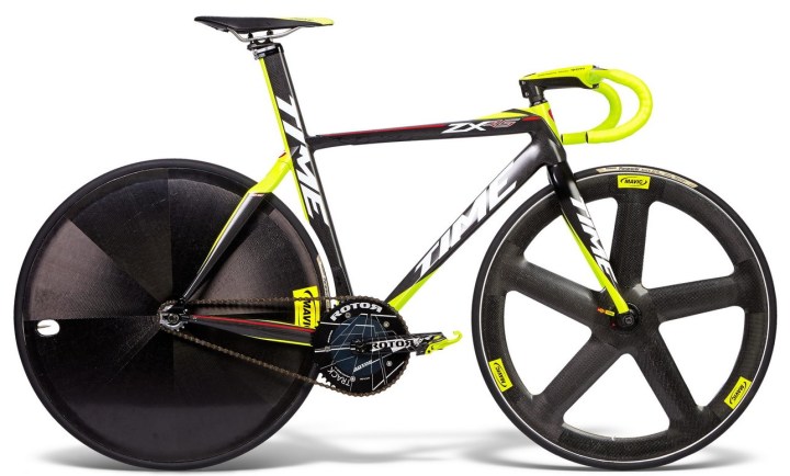 Time ZXrs-Pista track yellow black 2015