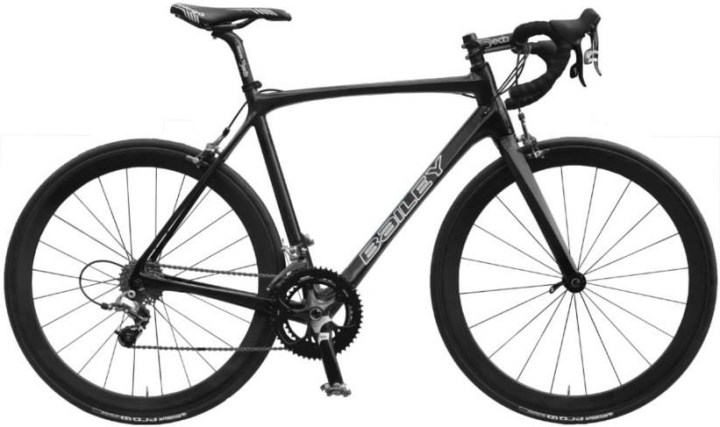 2014 Bailey road bike black sram