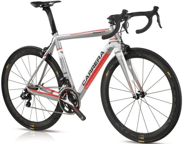 2015 Carrera Erakle TS silver red campy