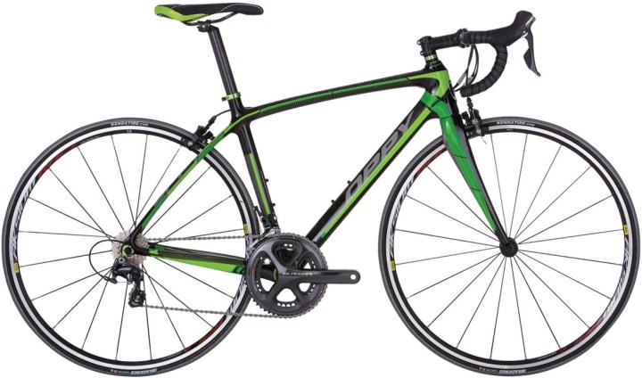 2015 Malvern Star Oppy C6 ultegra green lime black
