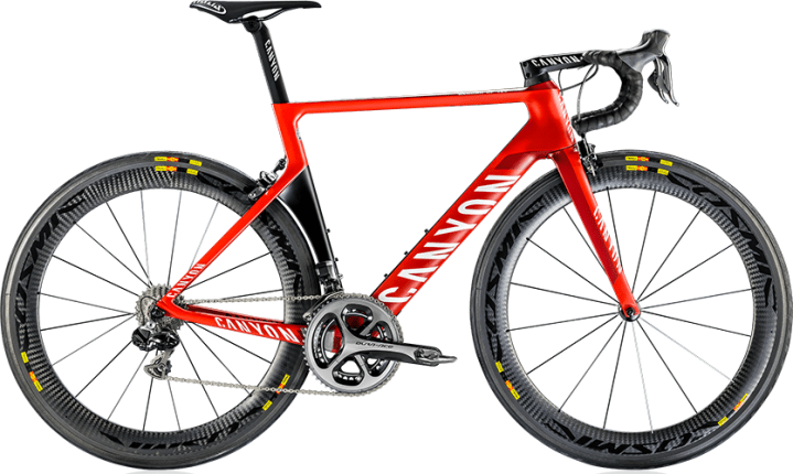 Canyon aeroad-cf-slx-9-team red dura 2015