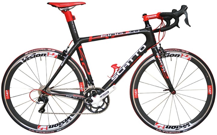Scatto King 2.0 2014 black red dura ace