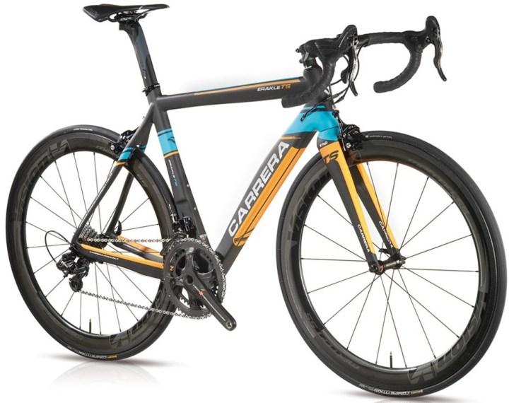 2015 Carrera Erakle TS light blue orange campy