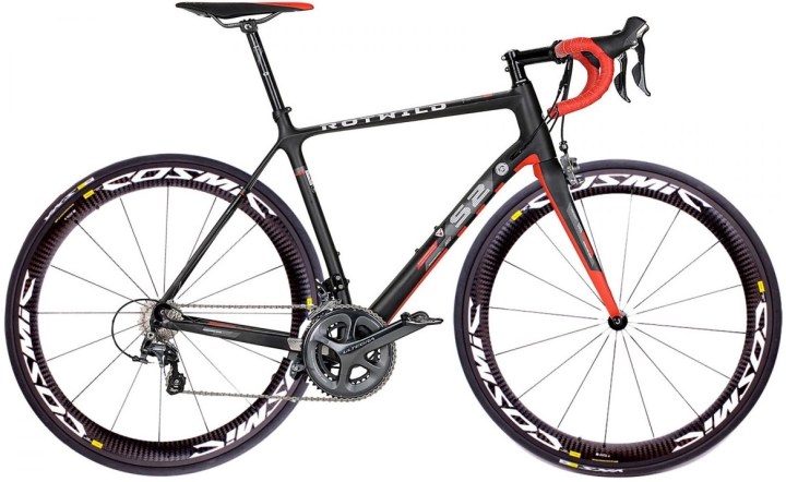 2015 Rotwild S2 black orange ultegra