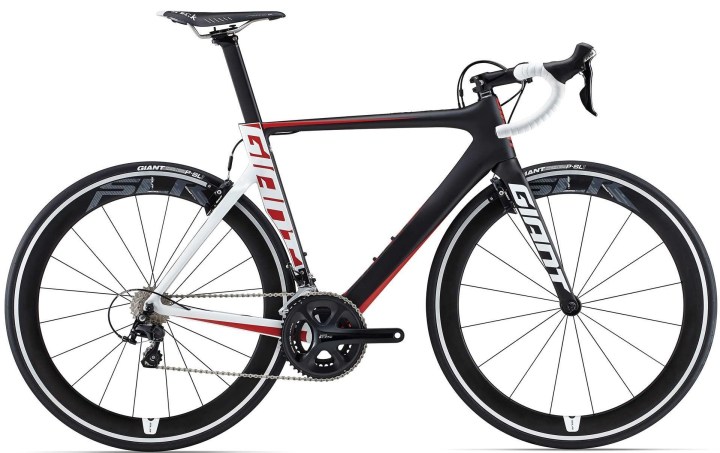 Giant Propel Advanced Pro 2 2015 black red white shimano 105