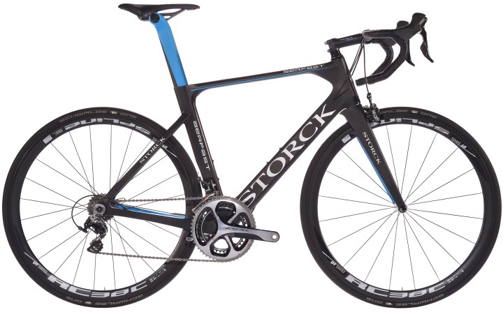 2015 Storck Aerfast black blue dura ace