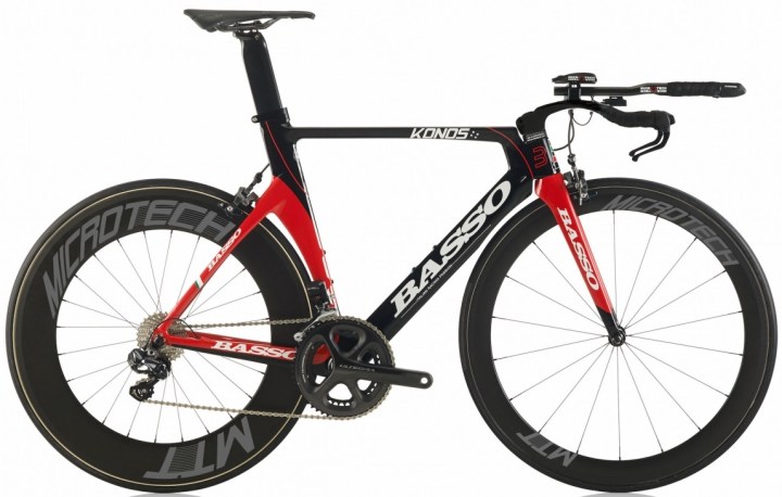 2015 Basso Konos tt black red ultegra