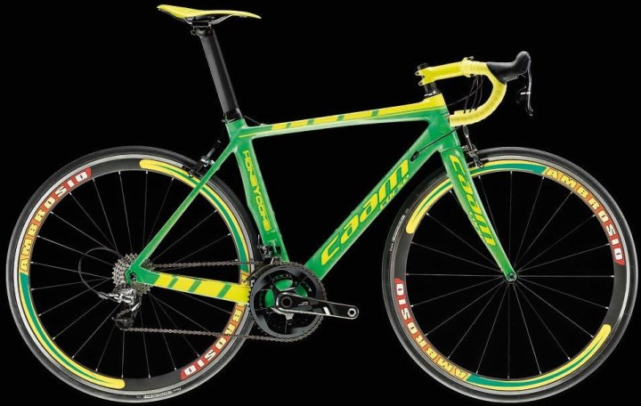 2015 caam corse yellow green sram