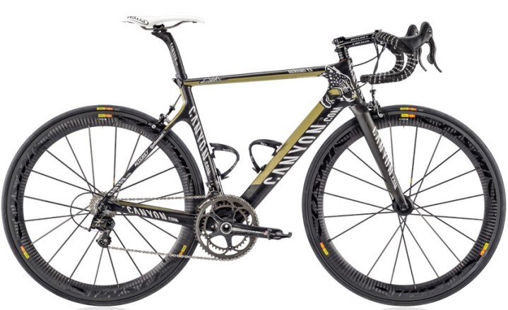 2015 Canyon Aeroad CF omega pharma