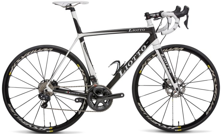 2015 Liotto aquila ultegra white black disc