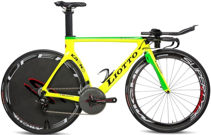 2015 Liotto krono yellow lime tt campy