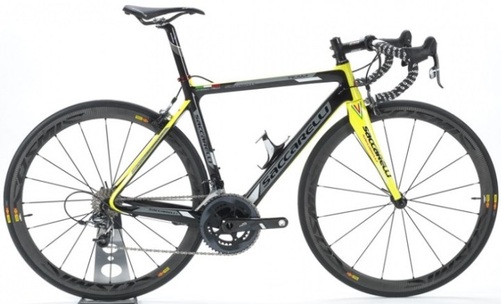 2015 Saccarelli Team yellow sram force