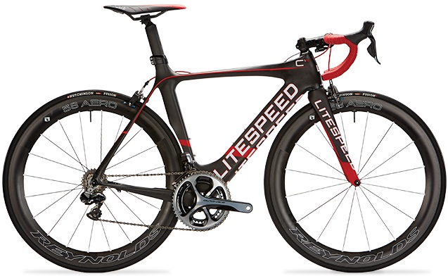 Litespeed C1R 2015 red black dura ace