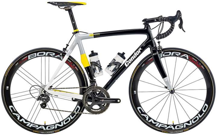 2015 Condor Leggero black yellow campy super record