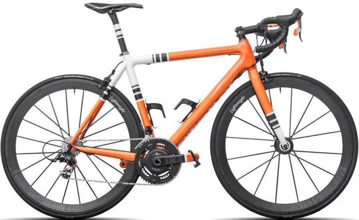 2015 Storck Fascenario orange sram red