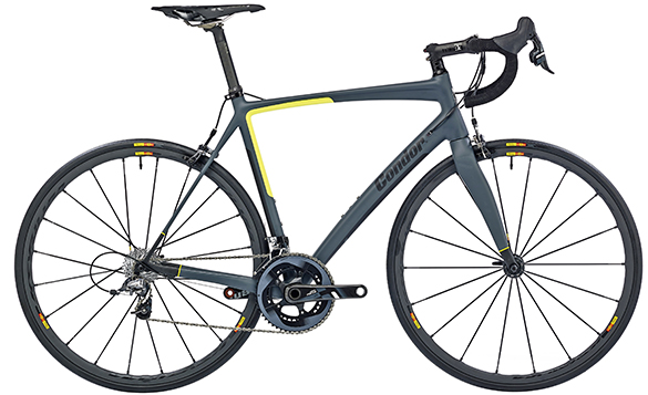 Condor Baracchi grey yellow 2015 sram red