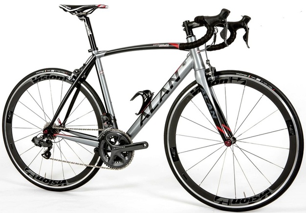 2015 Alan Race Extreme Scandium silver ultegra