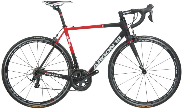 2015 Argon 18 Gallium Pro black red ultegra