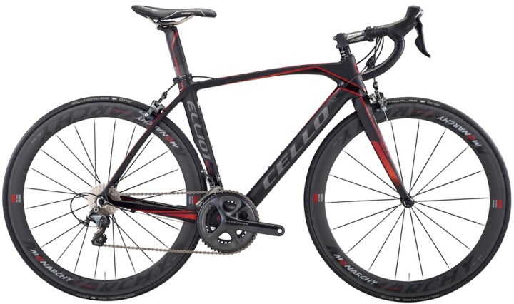 2015 Cello Elliot black red ultegra