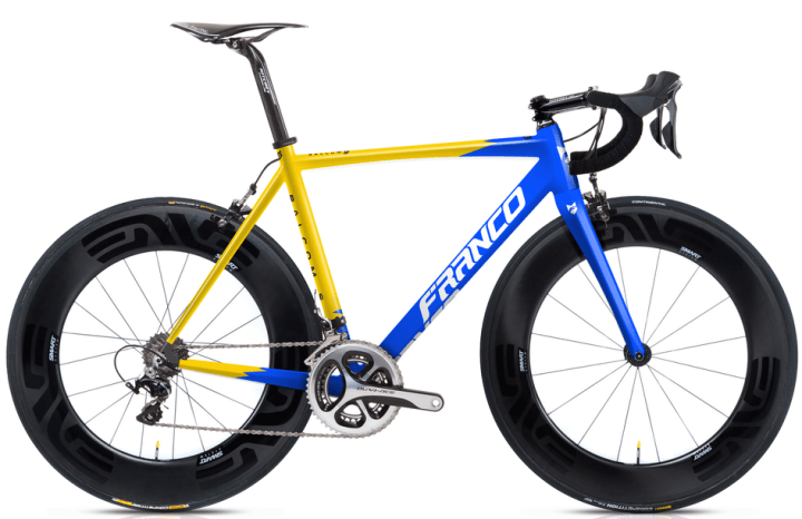 2015 Franco Balcom S blue yellow dura ace