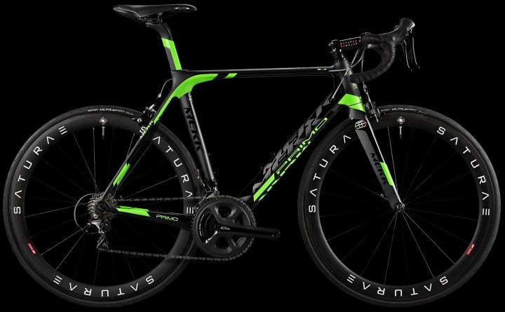 2015 Mekk Primo 6.2 green black ultegra