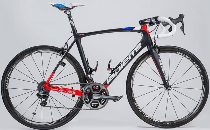 Xelius EFI FDJ 2015 Lapierre red blue black dura ace