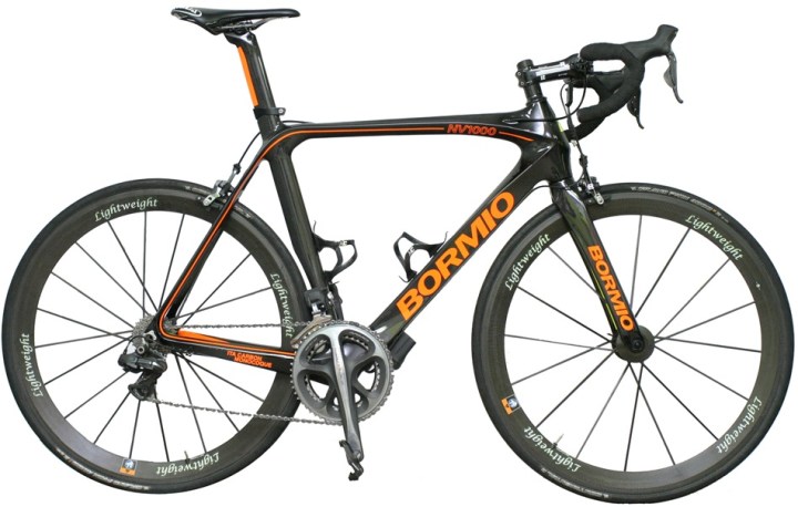 2015 Bormio NV1000 black orange dura ace di2