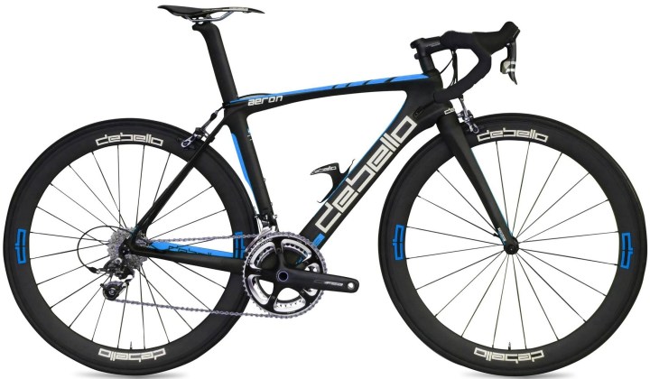 2015 DEBELLO AERON EDITION black light blue sram