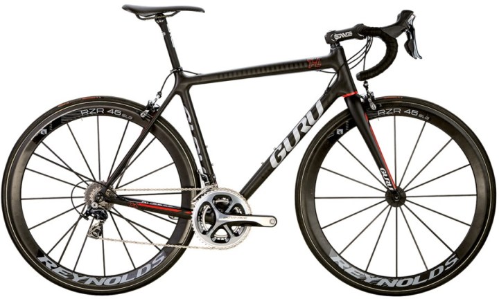 2015 Guru Photon HL black red dura ace