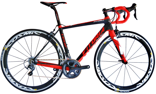2015 Vitoria Luxor Premium black red ultegra