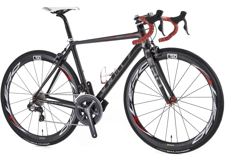Alero Sprint ultegra Di2 grey black red