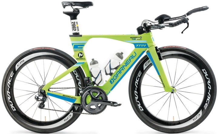 2015 Garneau TTR1 lime light blue ultegra tt