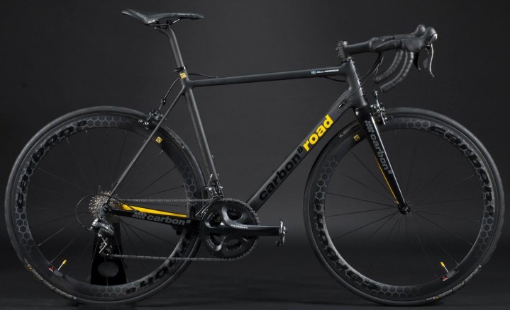 carbon8 road side ultegra yellow black 2015