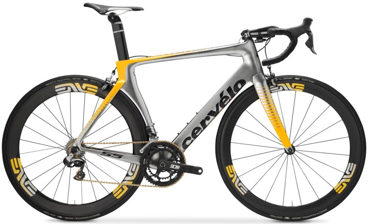 2016 Cervelo S5 TEAM MTN-Qhubeka Edition yellow silver