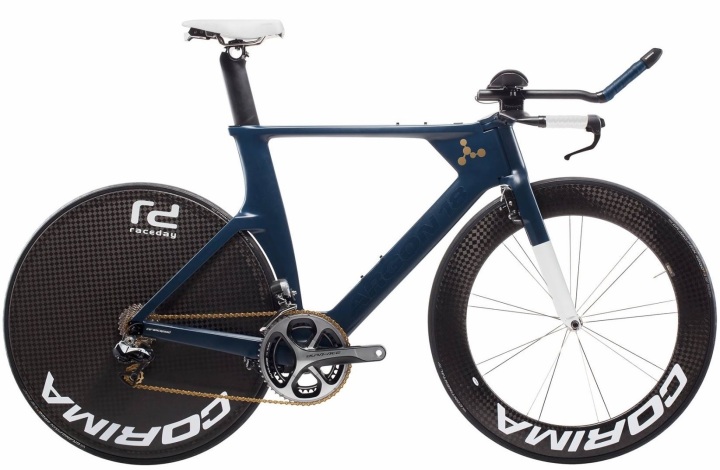 Argon 18 E118 POC Raceday tt bike blue 2015