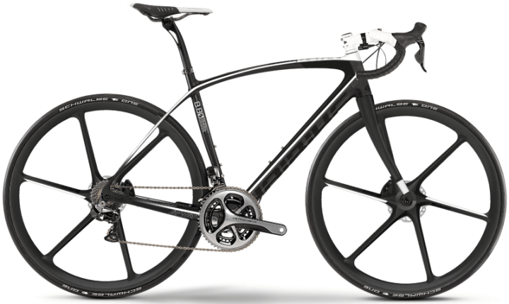 2016 Haibike Affair 8.80 black white dura ace