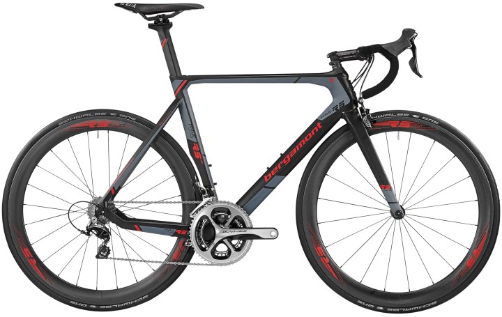 2016 Bergamont Prime RS MGN grey red dura ace