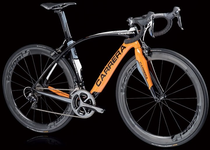 2016 Carrera Phibra orange dura ace