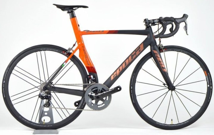 2016 Epoca R60 orange red sram