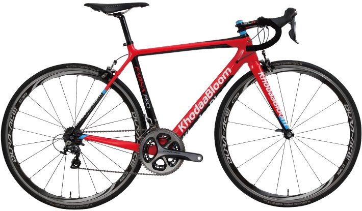 2016 Khodaa Bloom Farna Pro red blue dura ace