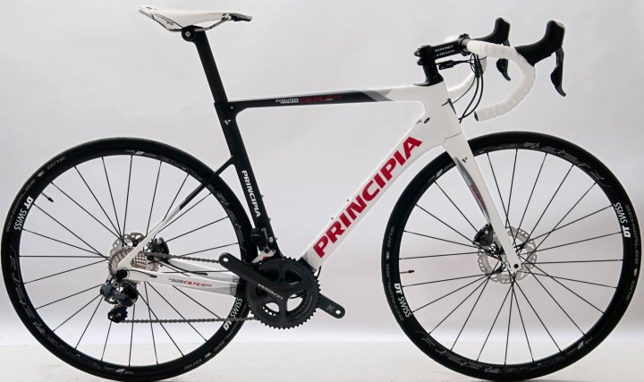 2016 Principia Evolution C8.7 Aero ultegra white red disc