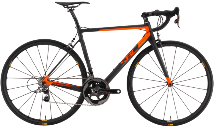 2016 Silverback Super Bike Concept R1.0 orange sram red