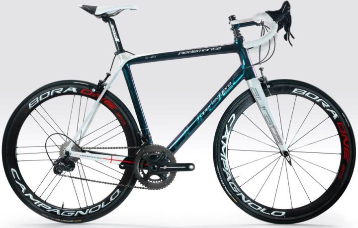 2016 Pedemonte Aurata Superleggera white campy super record