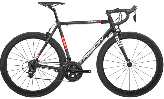 2016 Trigon Darkness Zero shimano 105 black red