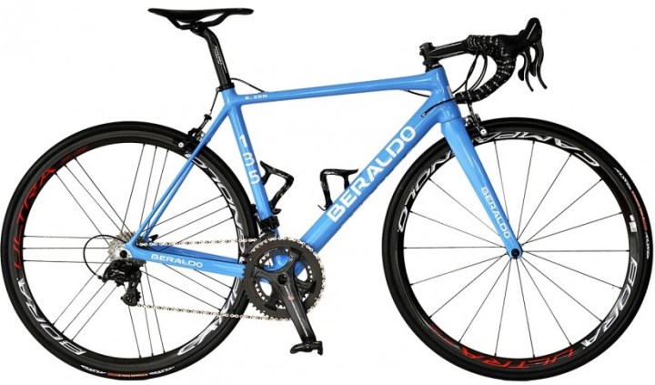 2016 Beraldo 135 campy super record black light blue