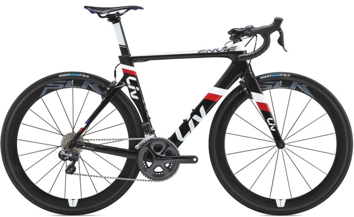 2016 Giant Liv Envie ultegra black red white